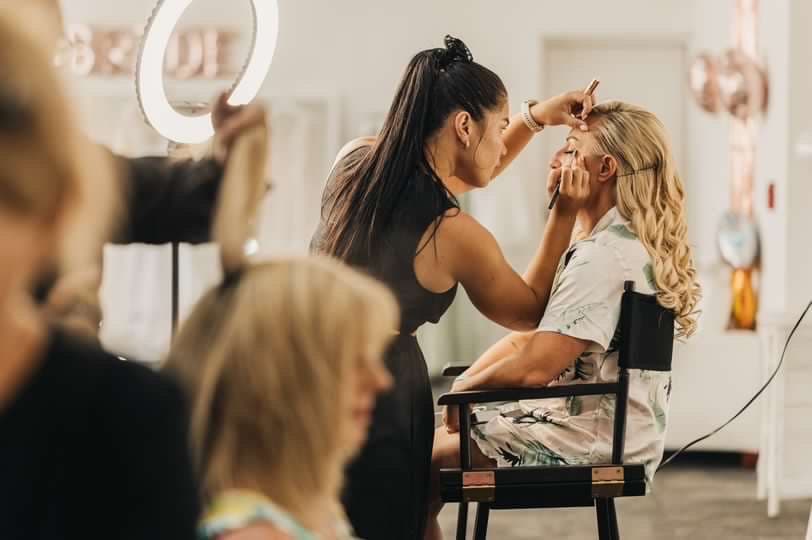 DH Beauty — on-location hair and makeup services